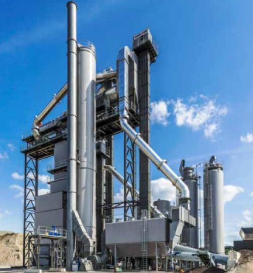 Stationary Batch Asphalt Plant