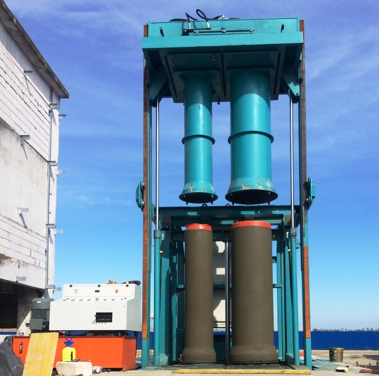Elevator System Concrete Pipe Machine Ø300–1400 mm