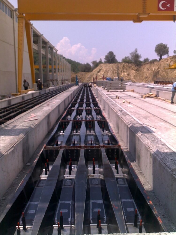 Long-line Concrete Sleeper Plant