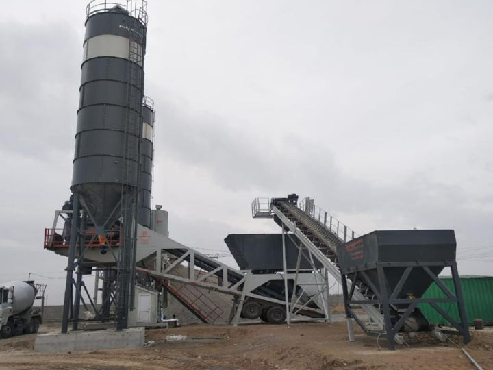 Mobile Concrete Batching Plant