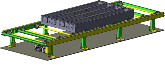 Mould transfer conveyor system