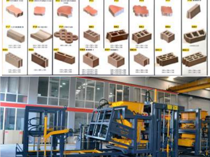 Concrete Paving Stone and Block Machines and the Products They Produce
