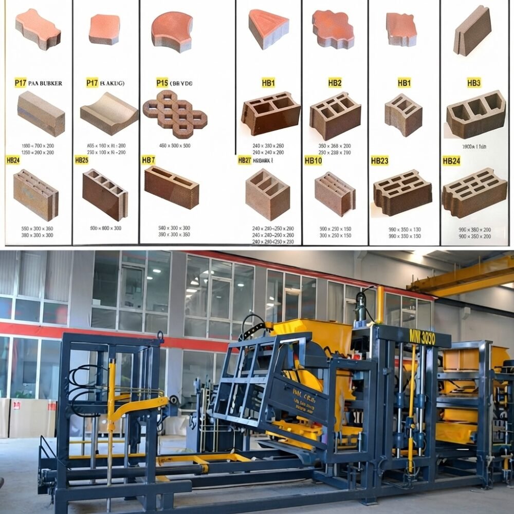Concrete Block & Paving Stone Machines