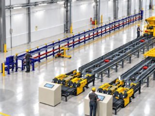 Turnout Sleeper Production Plant, image 1